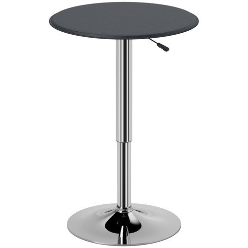 Homcom chrome steel height - steel,