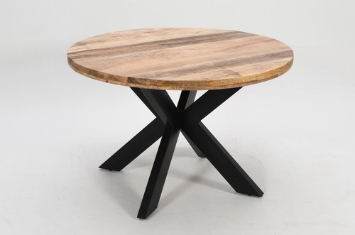 Round solid mango wood - round,