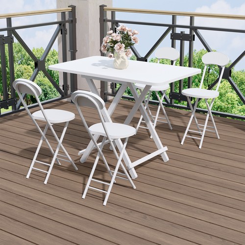 100cm round dining table - 60-100cm,