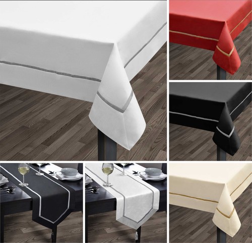 Plain table linen - table,