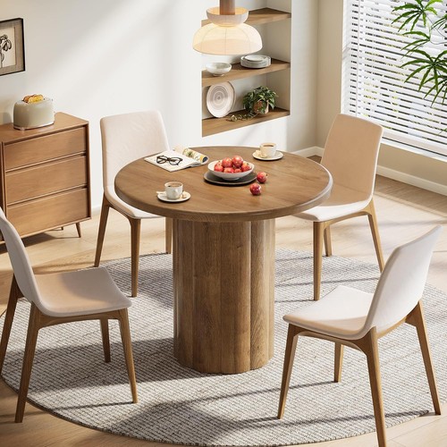 80cm round dining table - 80cm, small