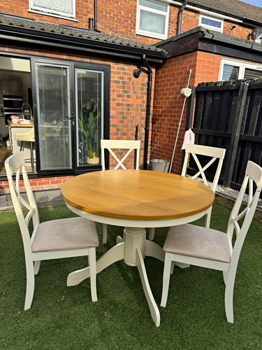 Next wooden dining - dining, 4