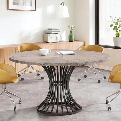 Xerome round dining table - dining, 120