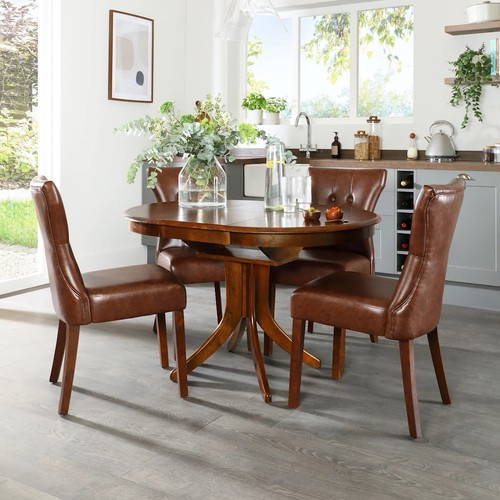Hudson round extending dining - hudson,
