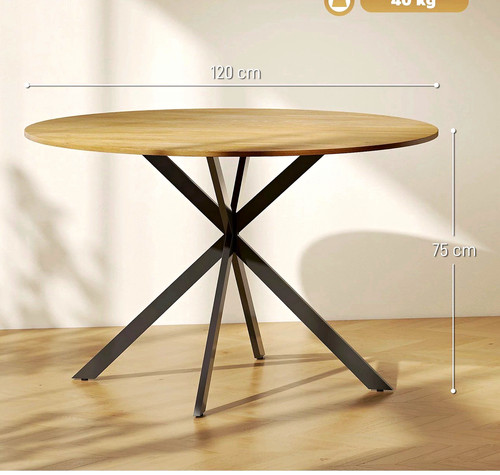 Round dining table 2 - round,