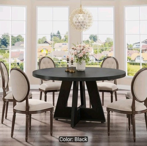 Round dining table - dining, 119cm