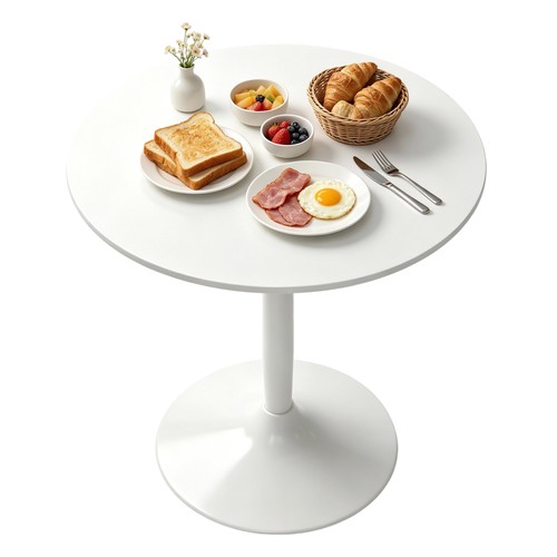 Homcom round dining - dining, table