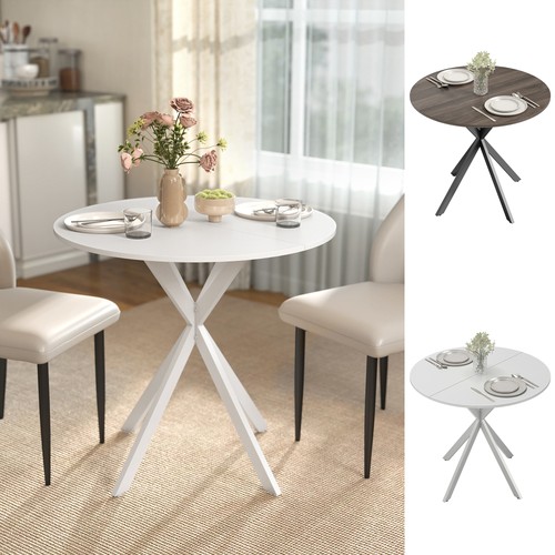 80cm round dining table - table, with