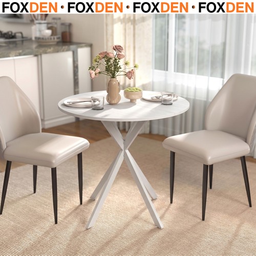 Dining table round industrial - table,