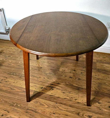 Wood drop leaf round - wood,
