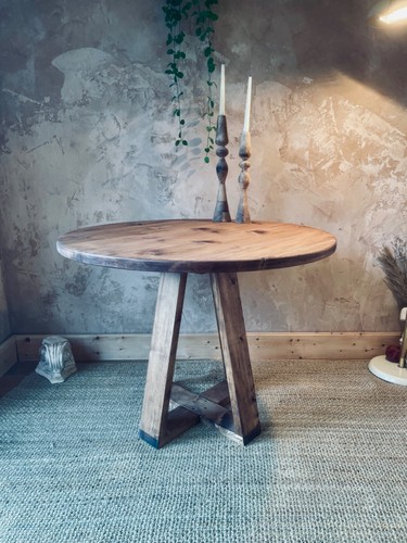 Bespoke round dining table - round,