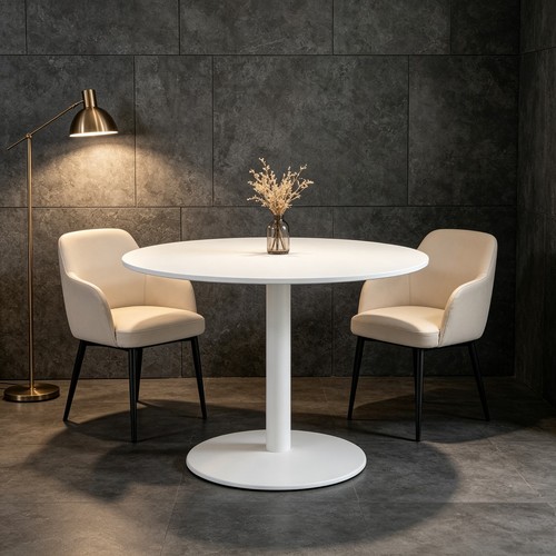 80cm round dining table - round,