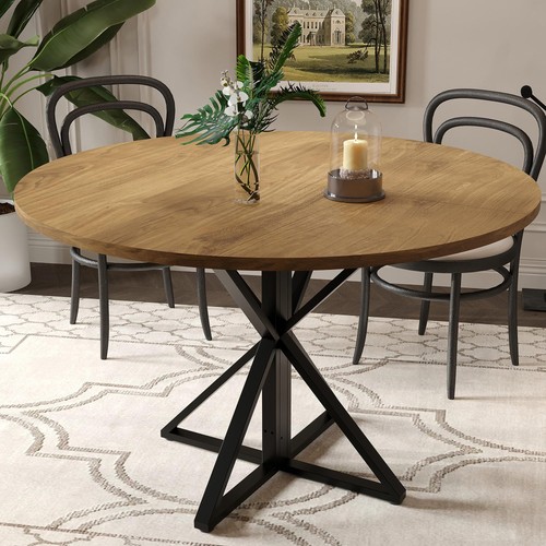 Round dining table for 6 - dining, 4-6